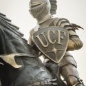 UCF Charging Knight Statue